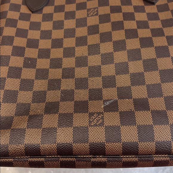 Louis Vuitton Damier Ebene Neverfull MM Tote - Picture 10 of 16
